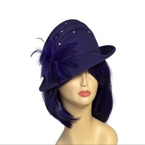 Vintage Purple Chapeau